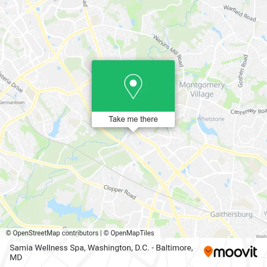 Samia Wellness Spa map