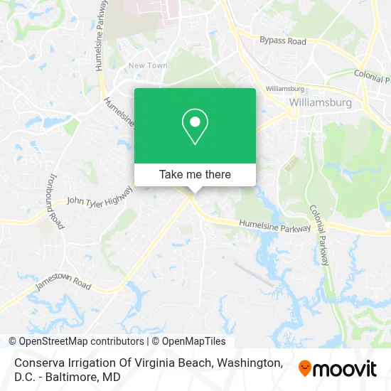 Conserva Irrigation Of Virginia Beach map