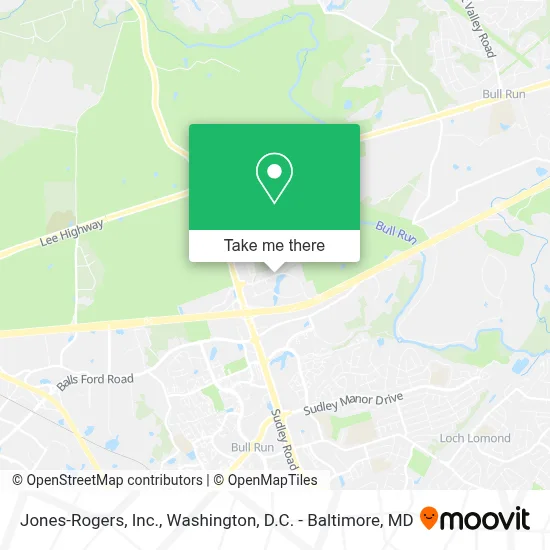 Jones-Rogers, Inc. map