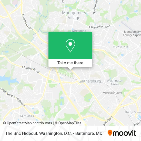 The Bnc Hideout map