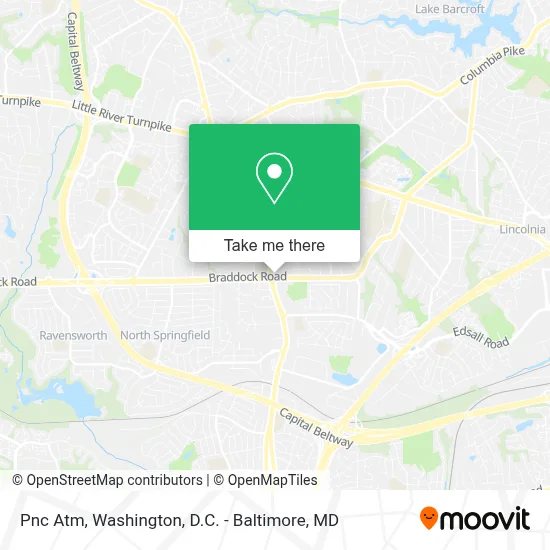 Pnc Atm map
