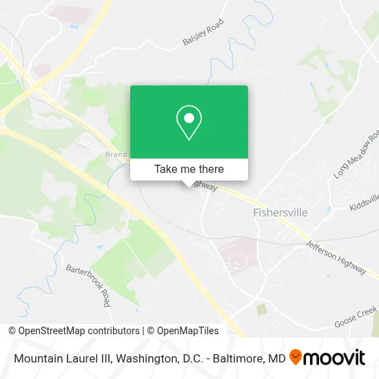 Mountain Laurel III map