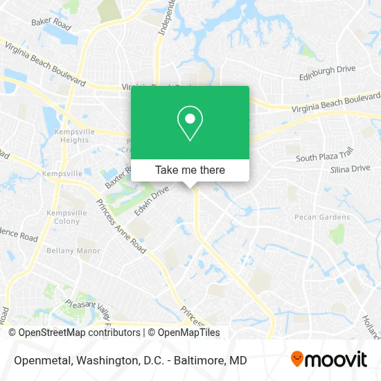 Openmetal map