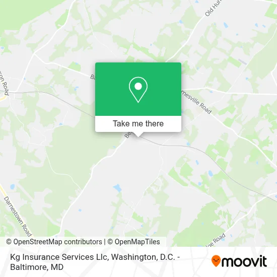 Kg Insurance Services Llc map