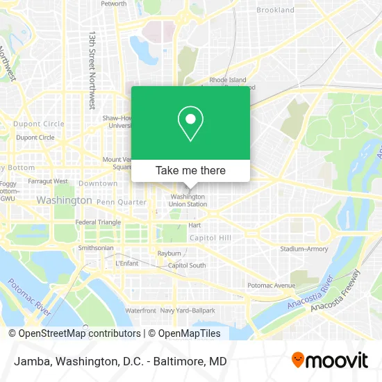 Jamba map