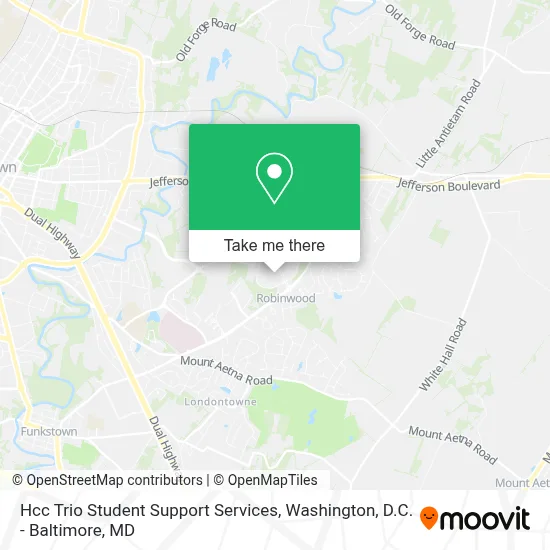 Hcc Trio Student Support Services map