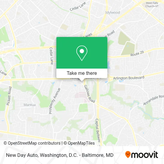 New Day Auto map