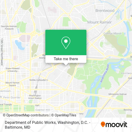 Department Of Public Works map