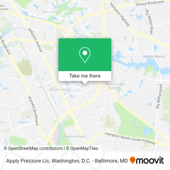 Apply Prezzure Llc map