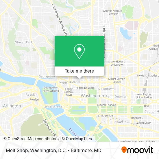 Melt Shop map