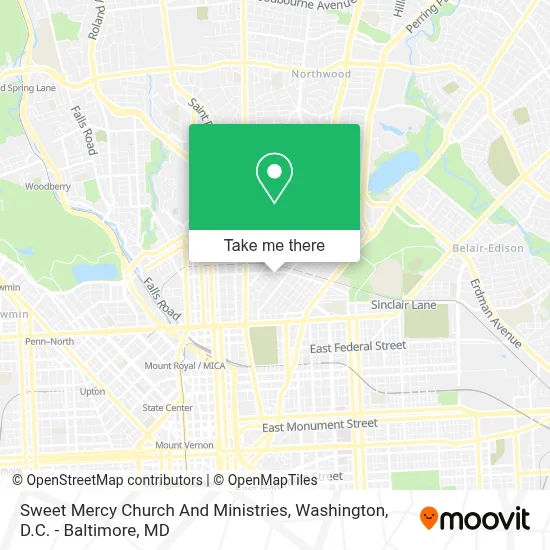 Sweet Mercy Church And Ministries map