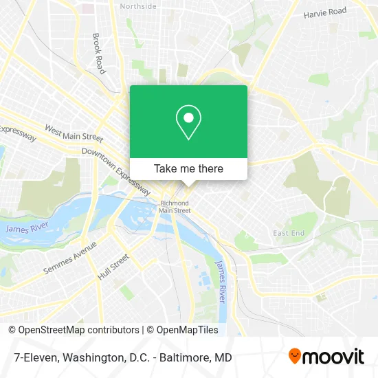 7-Eleven map