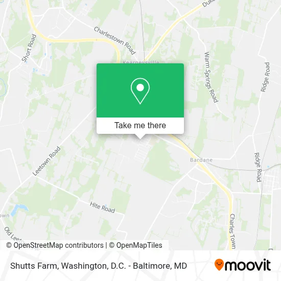Shutts Farm map