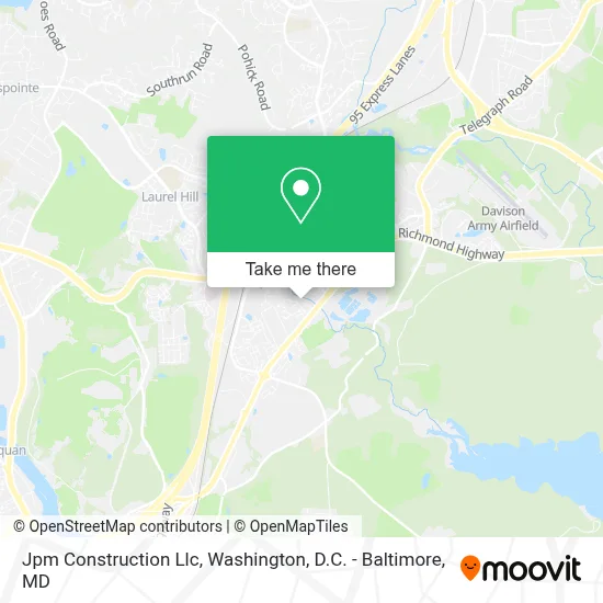 Jpm Construction Llc map