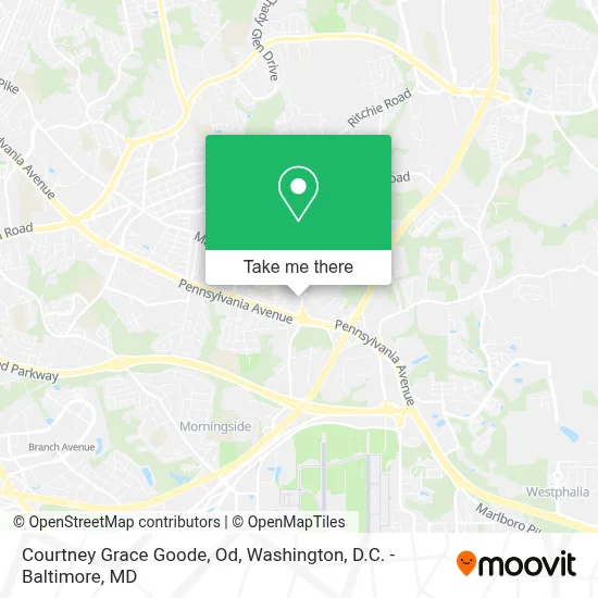 Courtney Grace Goode, Od map