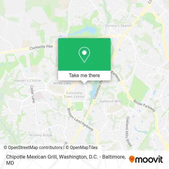 Chipotle Mexican Grill map