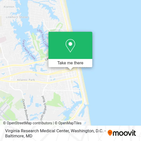 Virginia Research Medical Center map