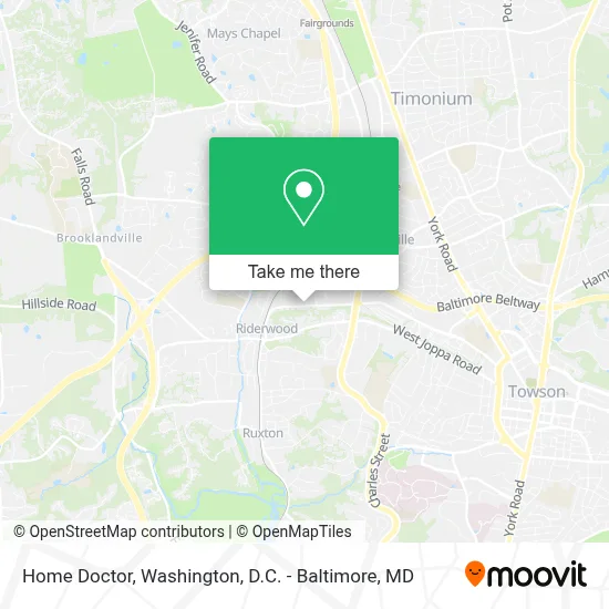 Home Doctor map