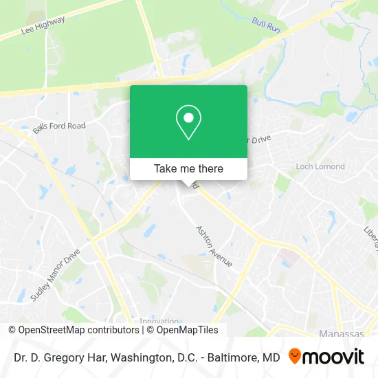Dr. D. Gregory Har map