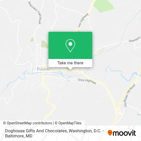 Doghouse Gifts And Chocolates map