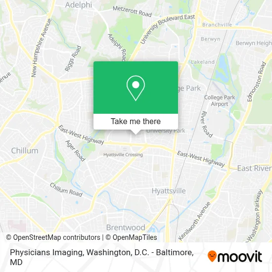 Physicians Imaging map