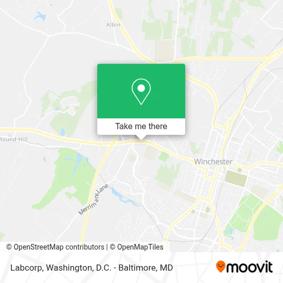 Labcorp map