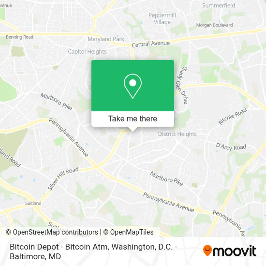 Bitcoin Depot - Bitcoin Atm map