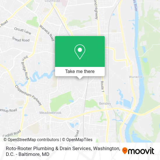 Roto-Rooter Plumbing & Drain Services map