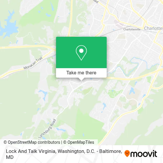 Lock And Talk Virginia map
