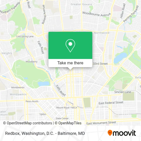Redbox map