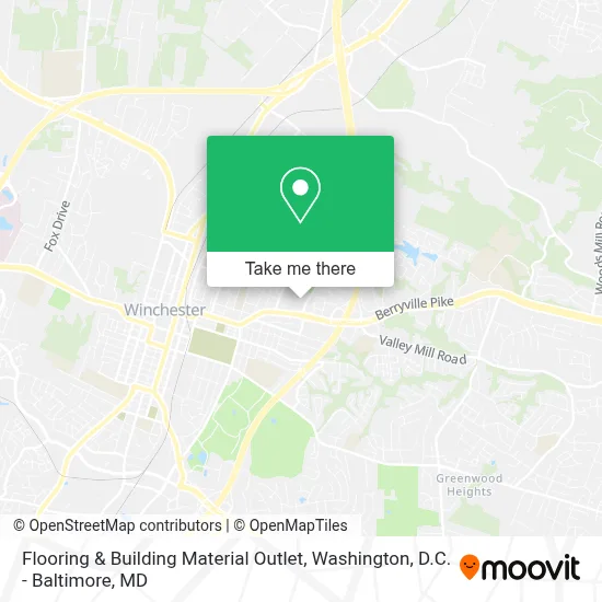 Flooring & Building Material Outlet map
