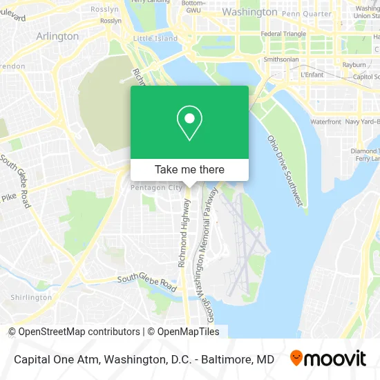 Capital One Atm map