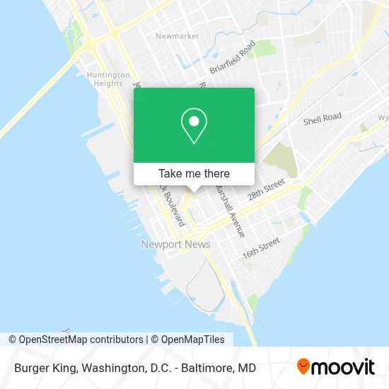 Burger King map