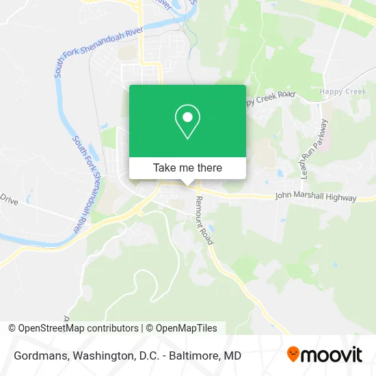 Gordmans map