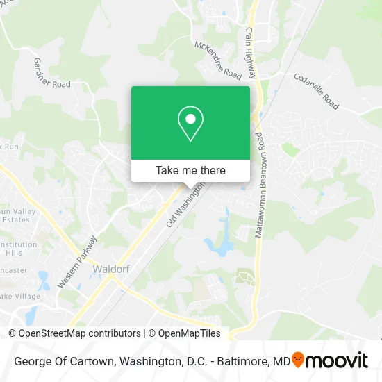 George Of Cartown map