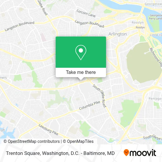 Trenton Square map