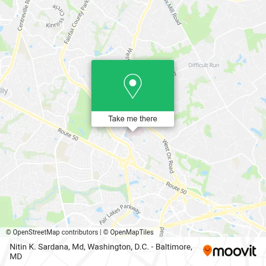 Nitin K. Sardana, Md map