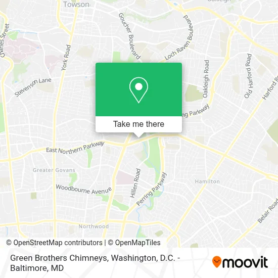 Green Brothers Chimneys map