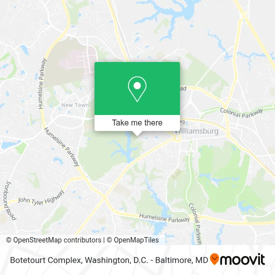 Botetourt Complex map