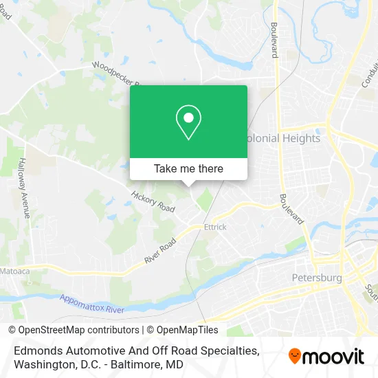 Edmonds Automotive And Off Road Specialties map