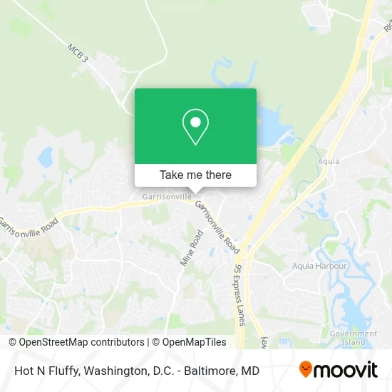 Hot N Fluffy map