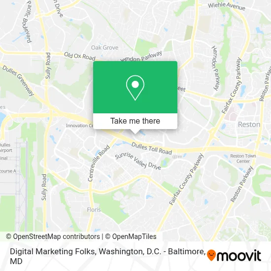Digital Marketing Folks map