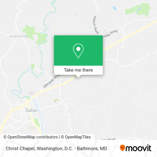 Christ Chapel map