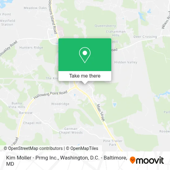 Kim Moller - Prmg Inc. map