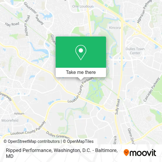 Ripped Performance map