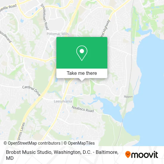 Brobst Music Studio map