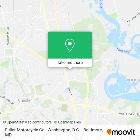 Fuller Motorcycle Co. map