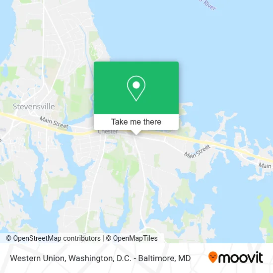 Western Union map