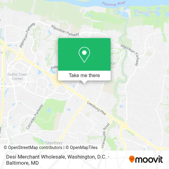 Desi Merchant Wholesale map