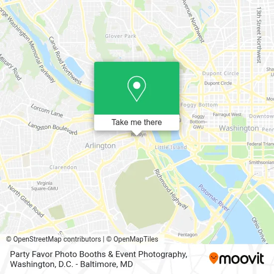 Party Favor Photo Booths & Event Photography map